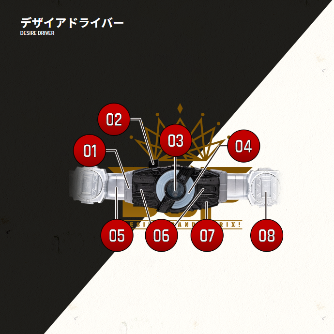 仮面ライダーギーツ デザイアドライバー デザイアドライバー｜仮面ライダーギーツ｜テレビ朝日