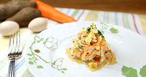 片岡シェフ
「立川野菜とうこっけいマヨネーズサラダ」