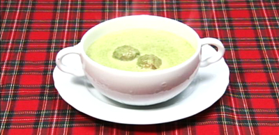 じゃがいもと小松菜のポタージュ