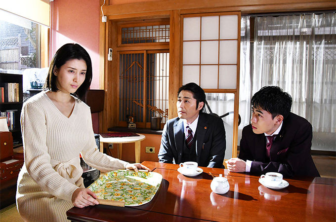 2月15日 土 放送の第3話に結婚後初のテレビ朝日ドラマ出演となる橋本