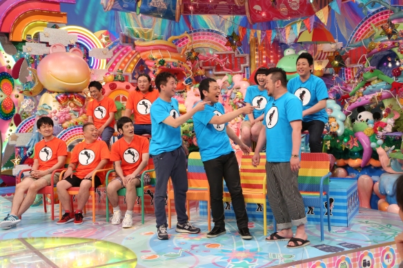   腰痛い芸人vsおなかピーピー芸人  