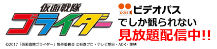 仮面戦隊ゴライダー ビデオパスnavi
