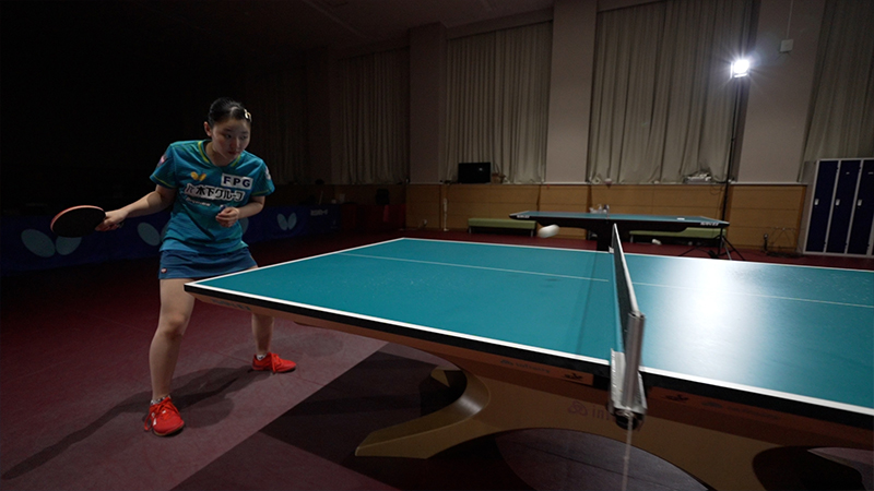 張本美和選手