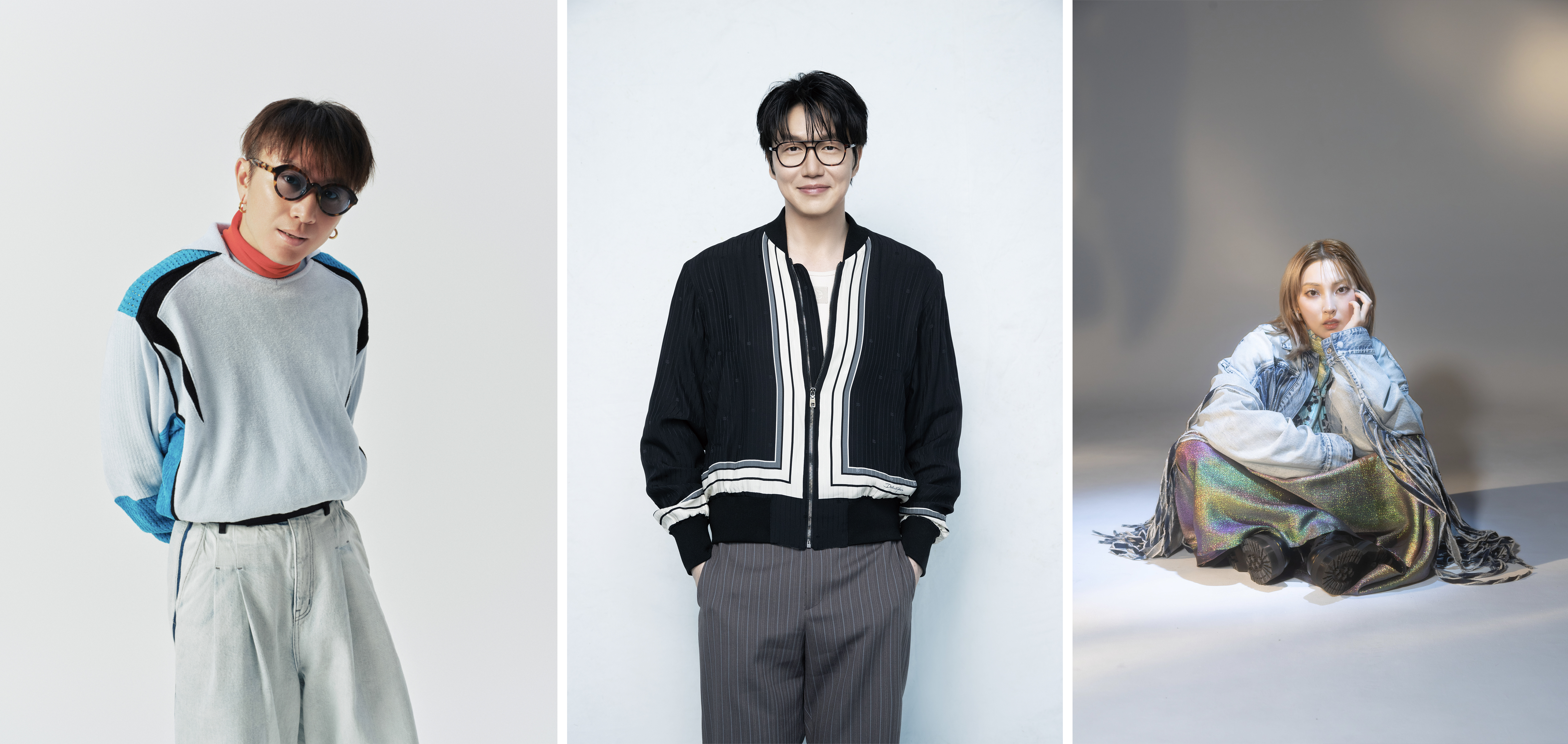 Artistsの写真。ソン・シギョン、安田章大、家入レオ