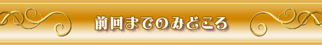 前回までのみどころ