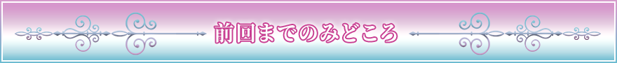 前回までのみどころ