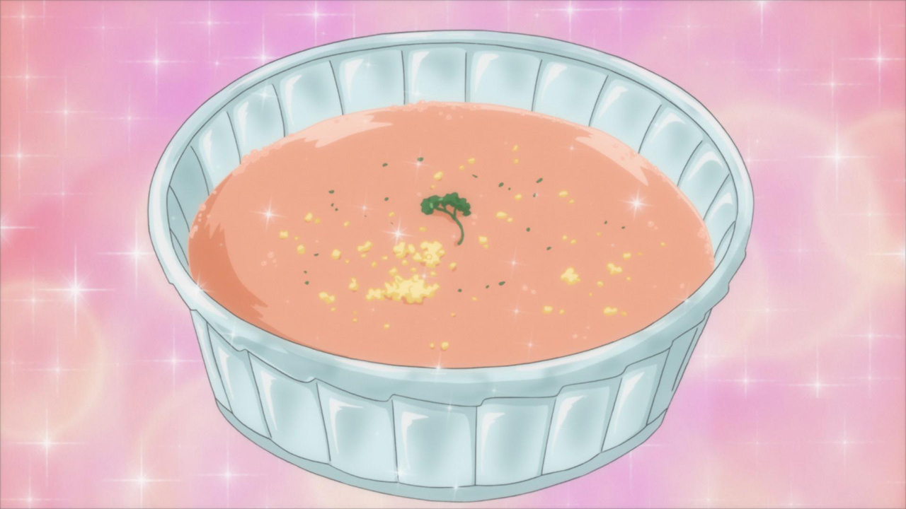 スープ　クリーミートマト冷製スープ