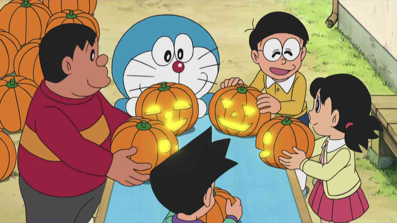 14年10月31日 金曜日 ハロウィーンの暴走かぼちゃ ホラふきご先祖 ドラえもん テレビ朝日