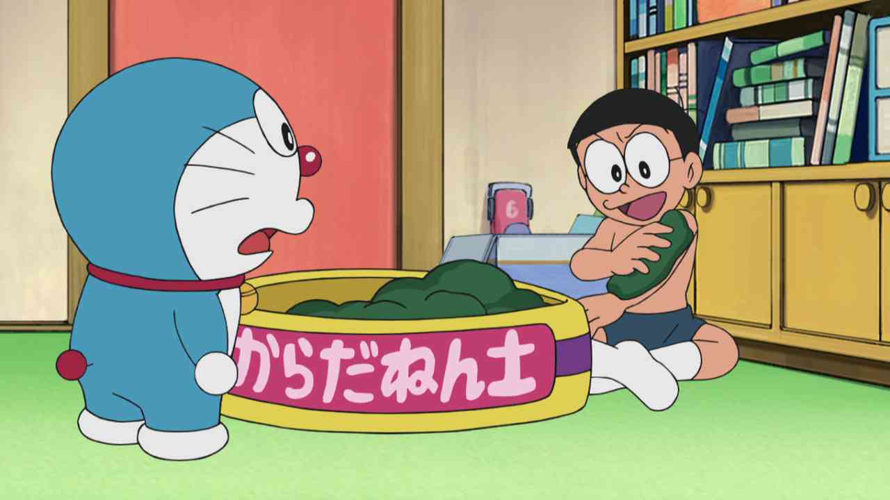 14年11月14日 金曜日 ムキムキからだねん土 嵐でやっつけろ ドラえもん テレビ朝日