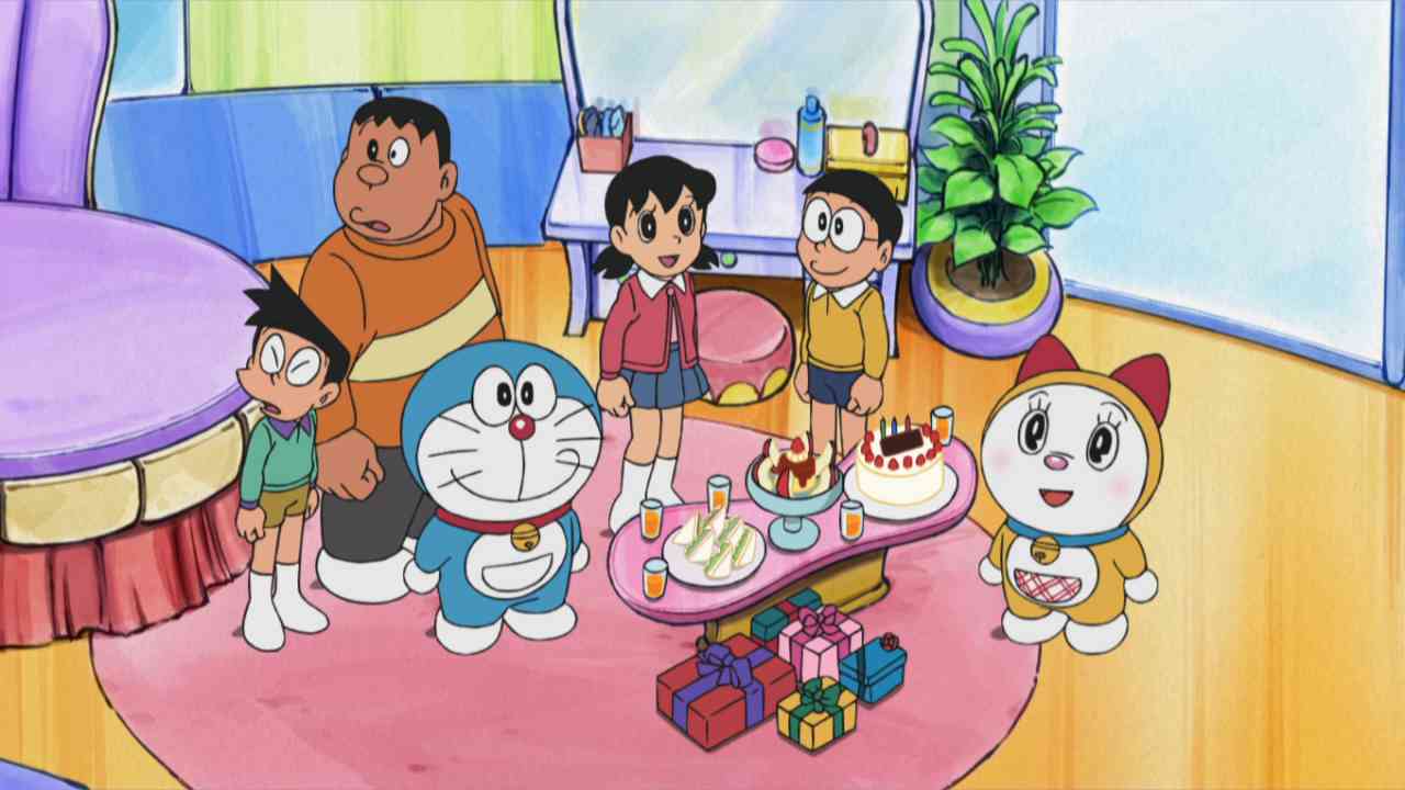 14年12月5日 金曜日 ドラミが生まれた日 やりくりアリでリサイクル ドラえもん テレビ朝日