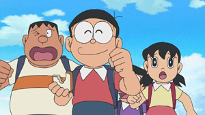 「全人類のび太化計画！？ビョードーばくだん」「しずかは見た…。ぼくをタスケロン」