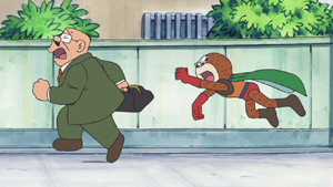 「正義のヒーロー　スーパージャイアン」「正義のヒーロー　フクロマン」