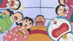 「かべ紙の中で新年会」「もしもボックス」「のび左エ門の秘宝」「映画『ドラえもん　のび太の恐竜２００６』」