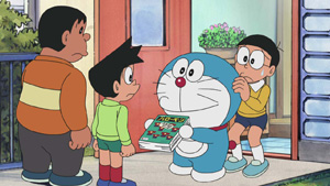 「ジャイアンの家を大改造」「のび太になるシール！？」
