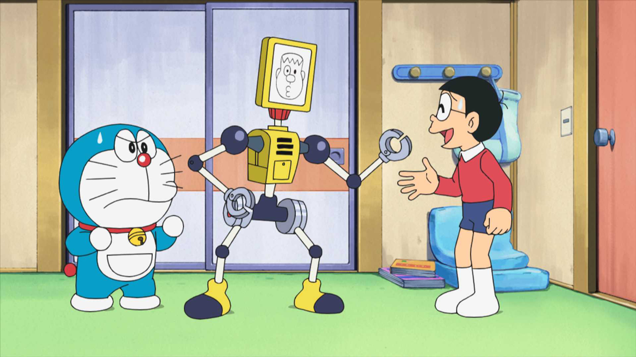 テスト ロボット 野比家でおもて梨 ドラえもん テレビ朝日