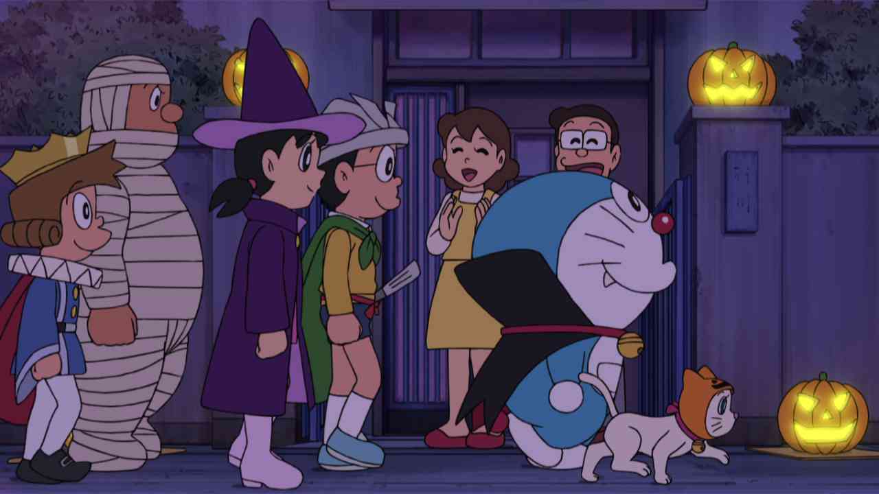 「ゲームクリエーターのび太」「ハロウィーンの暴走（ぼうそう）かぼちゃ」