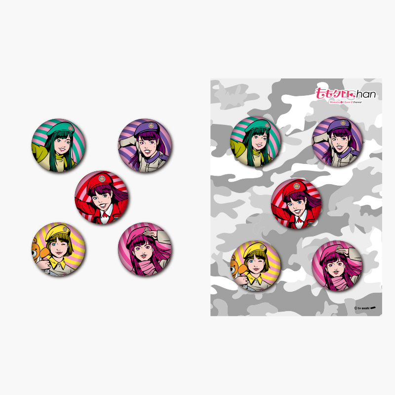 ももいろクローバーZ缶バッチ ももクロChan」缶バッジセット 新シリーズ登場！ | ももクロChan