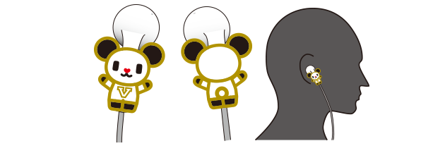 ゴーエクスパンダ　イヤフォンアクセサリー