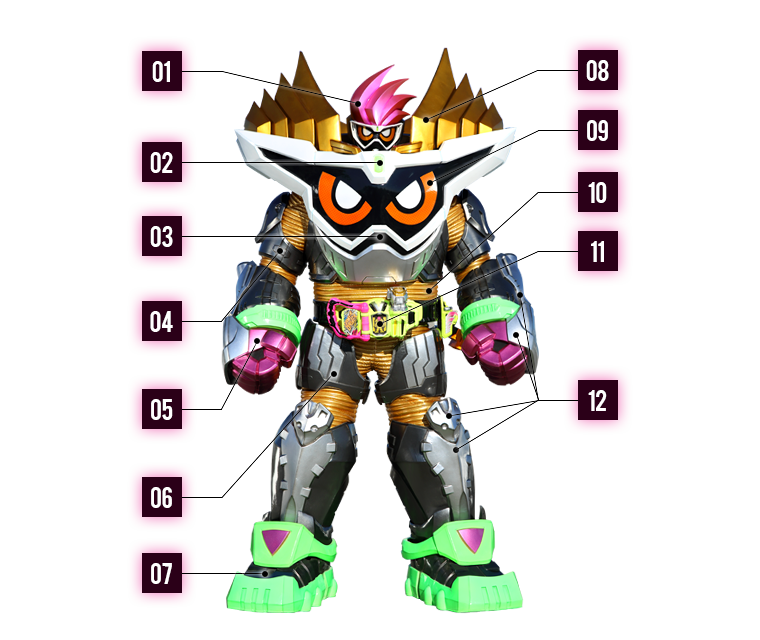 Amazon.co.jp: 【RTX-267 KAMEN RIDER EX-AID (MR マーベラス