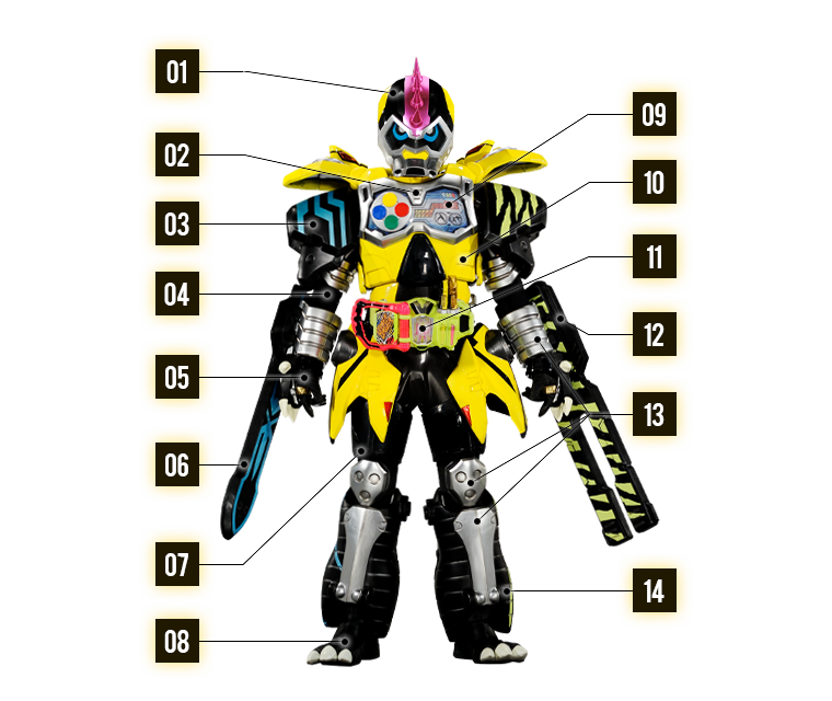 仮面ライダーエグゼイド【裏技】仮面ライダーレーザー ⭐︎仮面ライダーエグゼイド［裏技］仮面ライダーレーザー