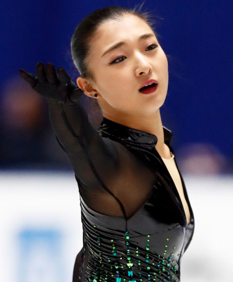 坂本 花織 フィギュアスケートグランプリシリーズ テレビ朝日