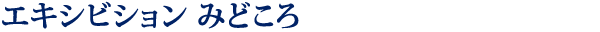 エキシビション みどころ