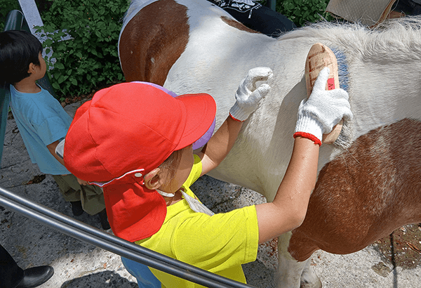 4歳や5歳の小さなお子さんも参加しました