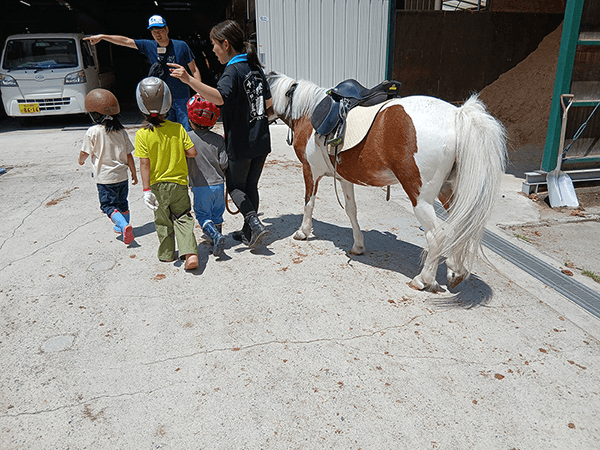 4歳や5歳の小さなお子さんも参加しました