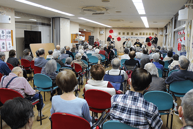 原田直之さん！高齢者施設訪問 民謡・歌謡ショー