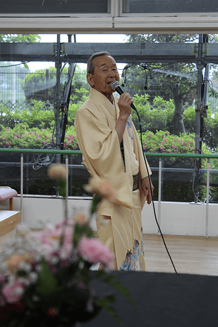 原田直之さん！高齢者施設訪問 民謡・歌謡ショー