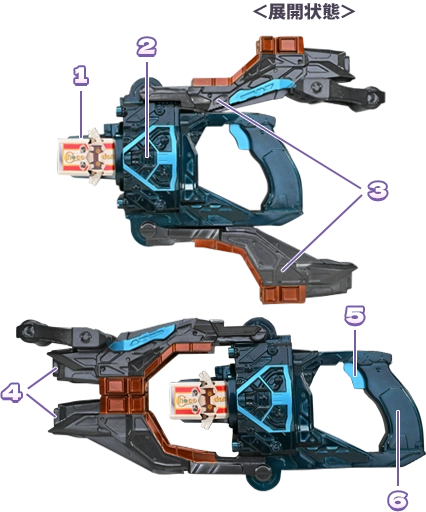 メカ・武器｜仮面ライダーガヴ｜テレビ朝日