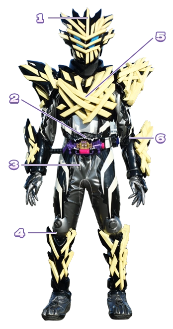 仮面ライダービターガヴ バキバキスティックフォーム