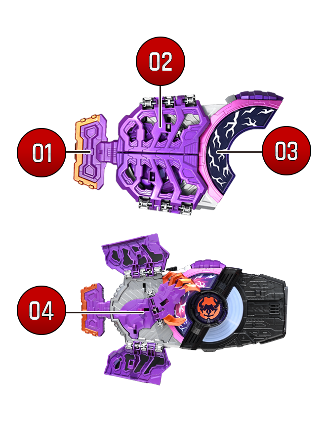 DX フィーバースロットレイズバックル バッファ 仮面ライダーギーツ - 特撮