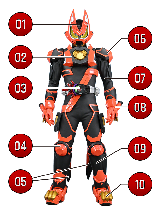 仮面ライダーギーツ　ブーストマーク