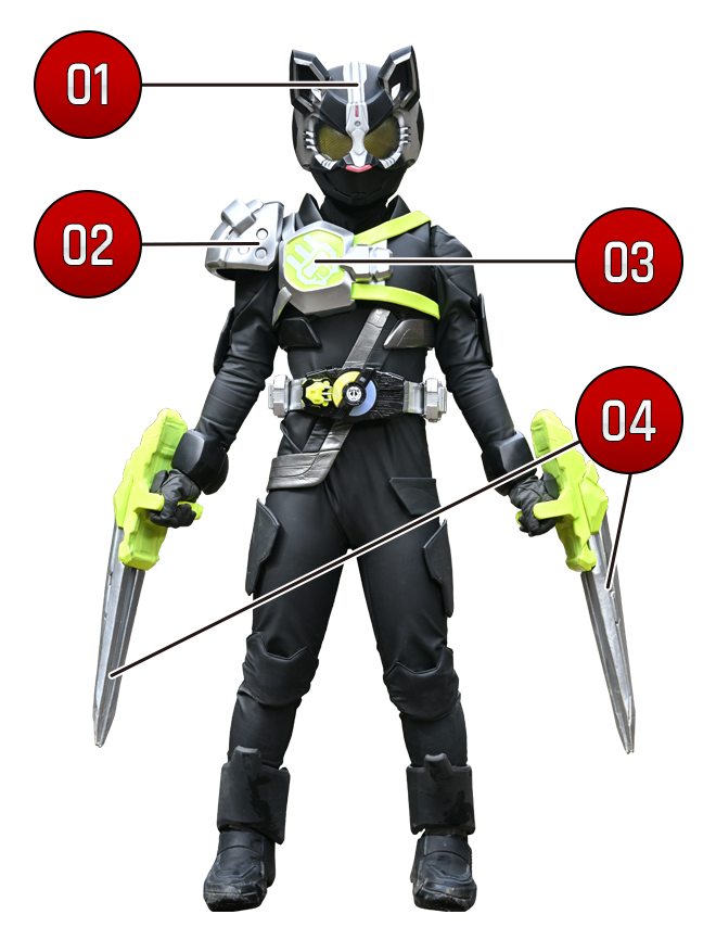 仮面ライダーハクビ アームドクロー｜仮面ライダーギーツ｜テレビ朝日