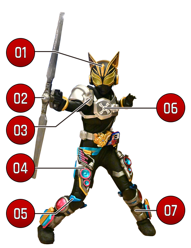 仮面ライダーナーゴ アームドプロペラビート|仮面ライダーギーツ
