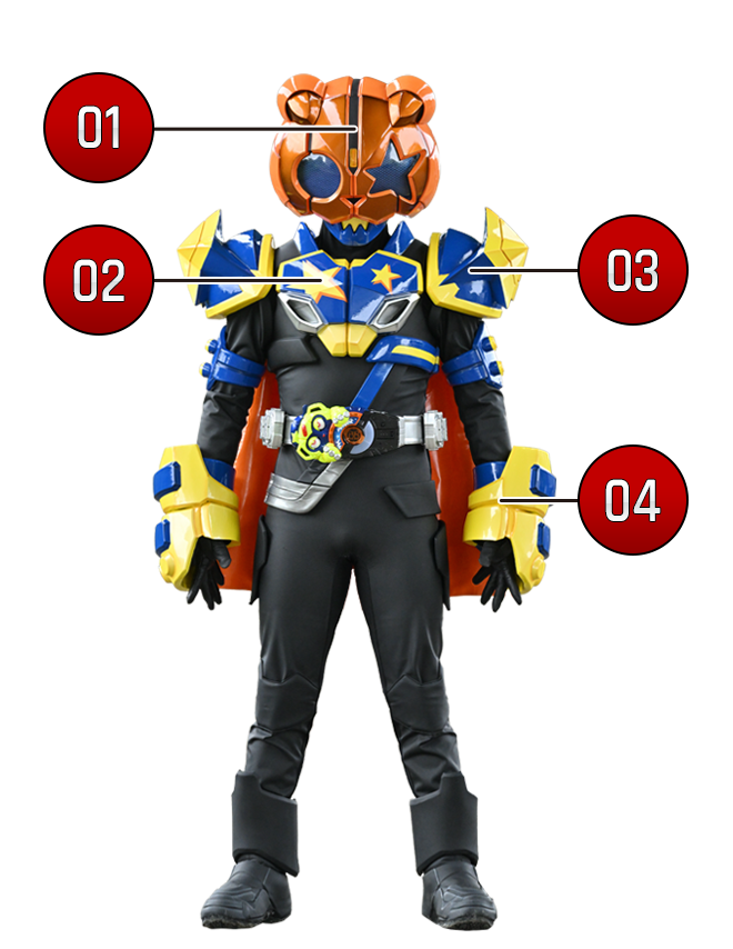 仮面ライダーパンクジャック モンスターフォーム｜仮面ライダーギーツ