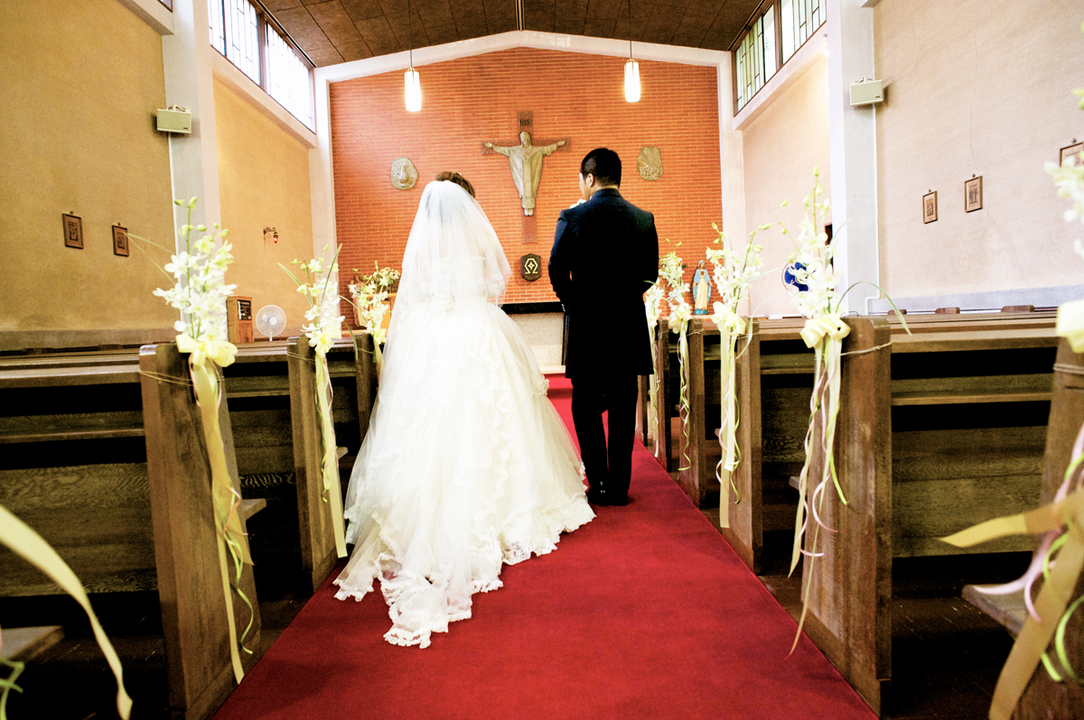 聖堂に優しい風がふく