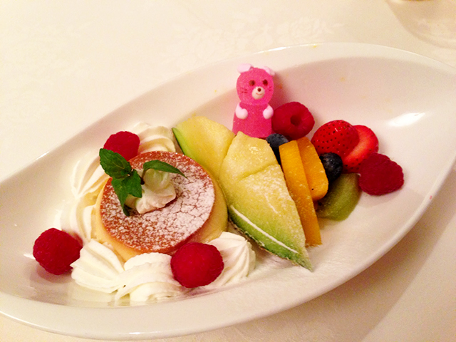 可愛いお子様メニュー