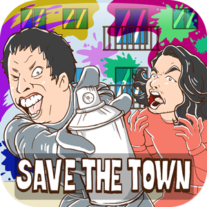 「SAVE THE TOWN」|さらば＆見取り図のお願い！ゲーム予備校
