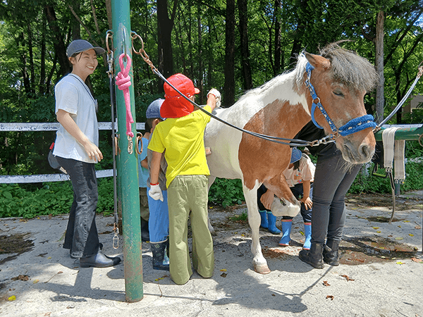 4歳や5歳の小さなお子さんも参加しました