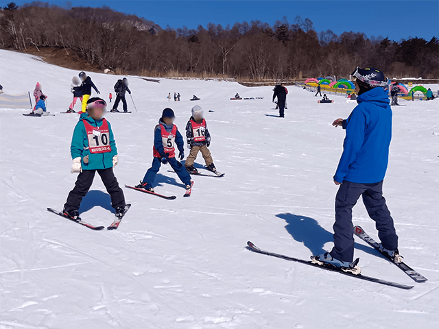 子どもたちのレッスン