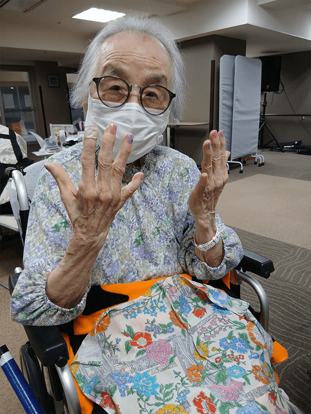 ~9月後半実施~ 高齢者施設への美容レクリエーション