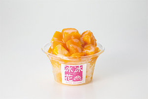 アップル マンゴーかき氷