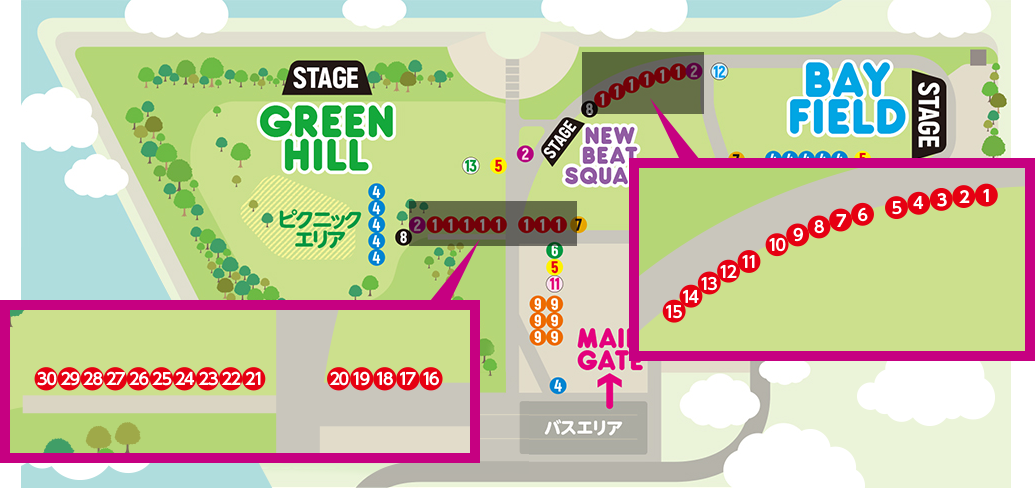 OSAKAフードマップ