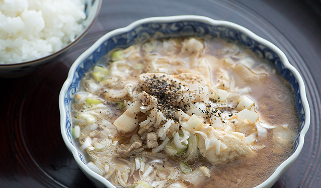 豚肉 豆腐 ねぎの味噌汁 おかずのクッキング テレビ朝日