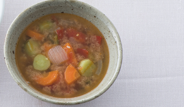 野菜スープのような味噌汁
