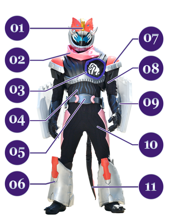 仮面ライダーバイス マンモスゲノム｜仮面ライダーリバイス