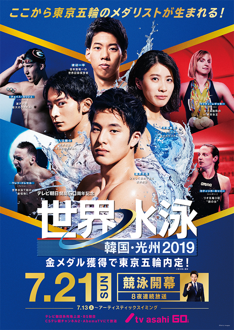 世界水泳2019ポスター