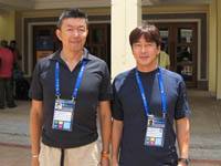 田端アナと堀池さん